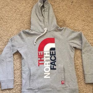 Woman’s North Face “American Flag” Hoodie